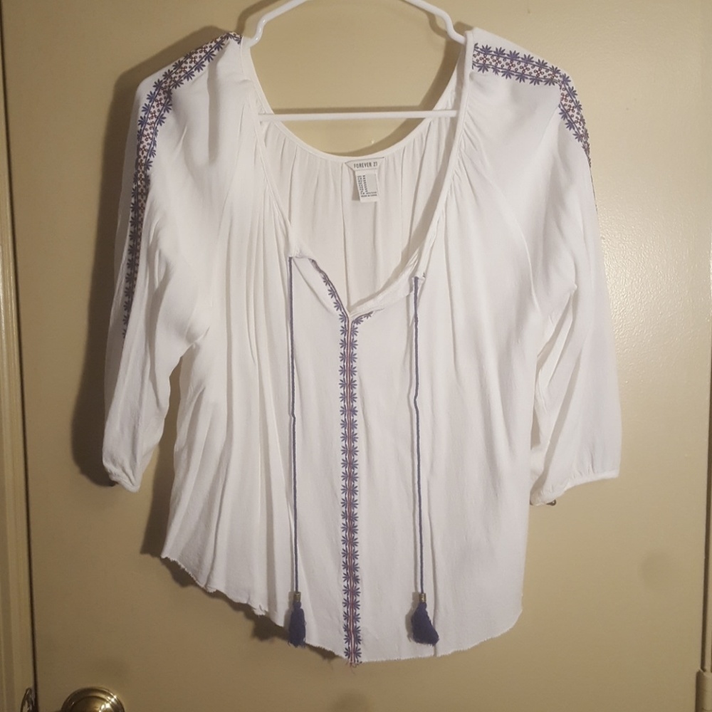 White Quater Sleeve